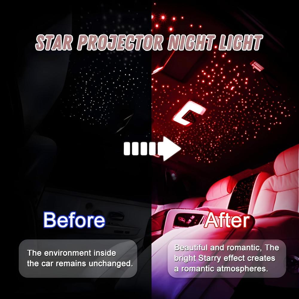Car Decoration Star Light