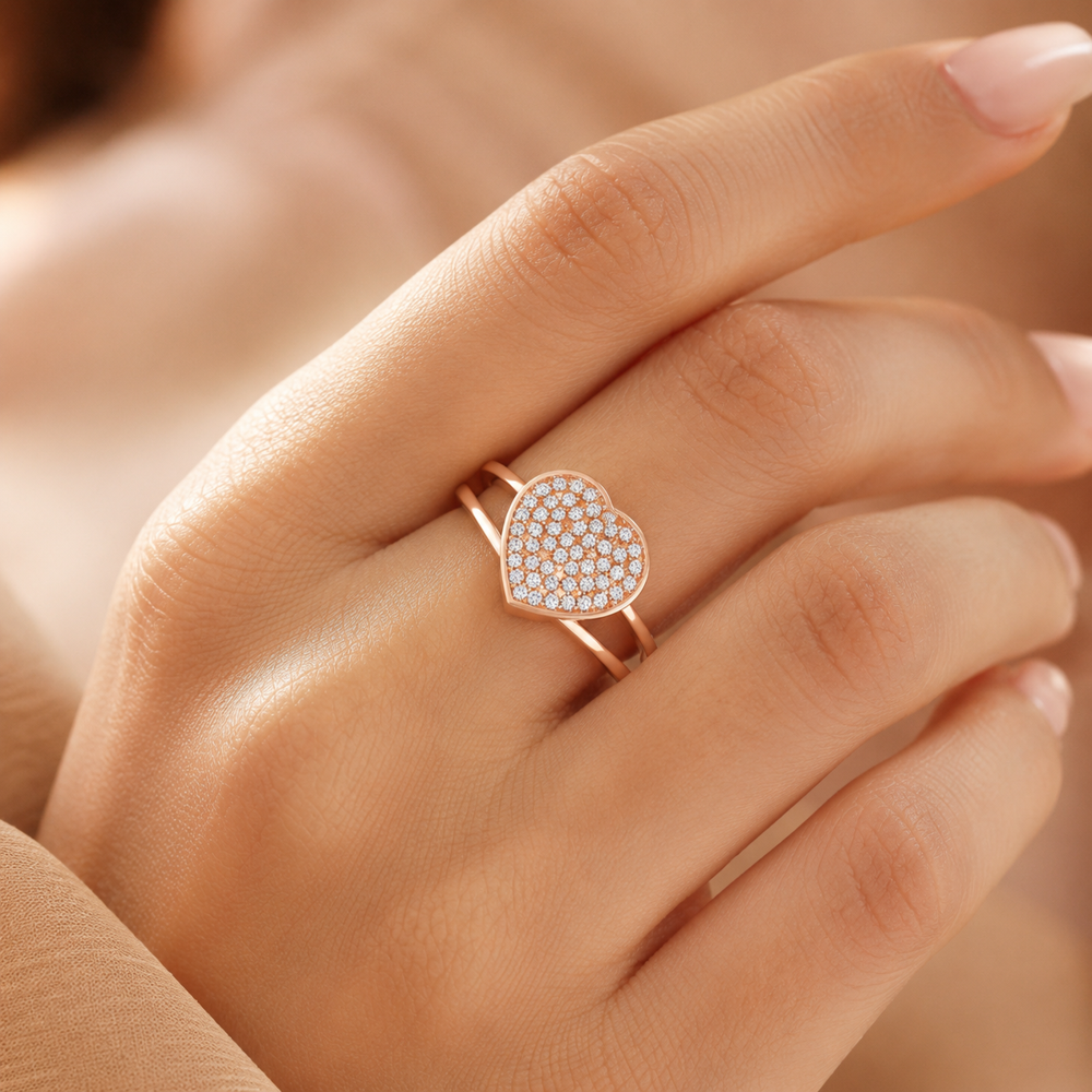 925 Silver CZ Ring AL1ZE-C2-CR07