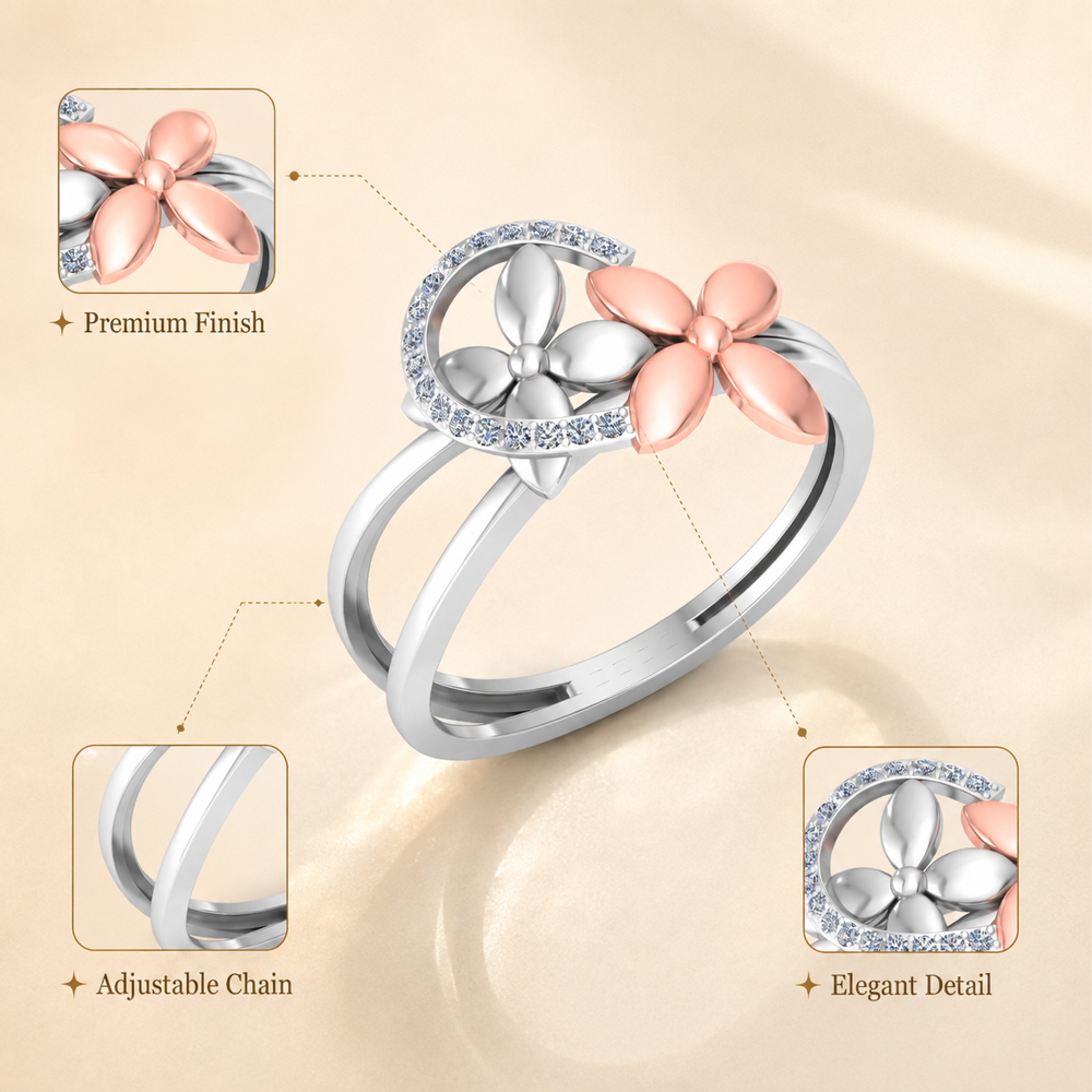 925 Silver CZ Ring AL1ZE-C2-CR09