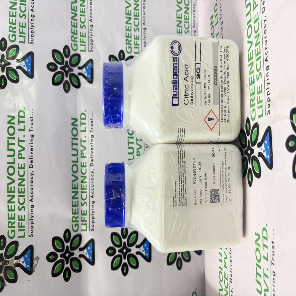 Citric Acid Anhydrous SQ Qualigens