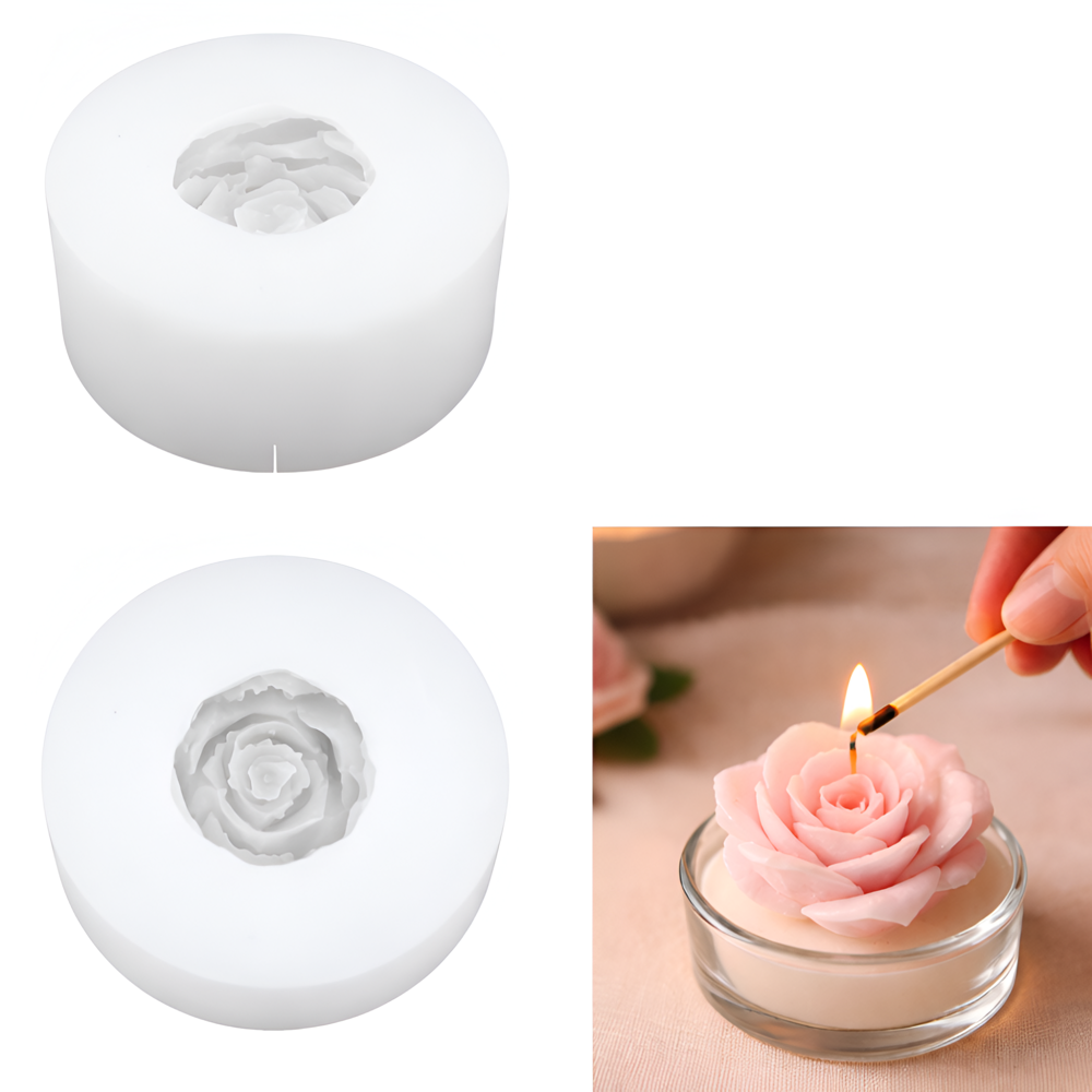 Flower Silicone Candle Mould