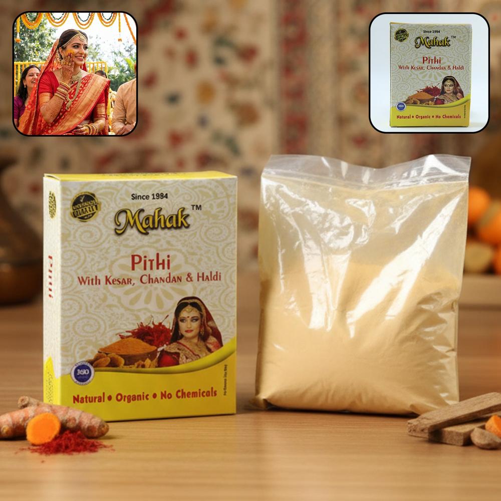 Traditional Face And Body Mahak Pithi 40 Gm - Age Group: As Per Product Requirement