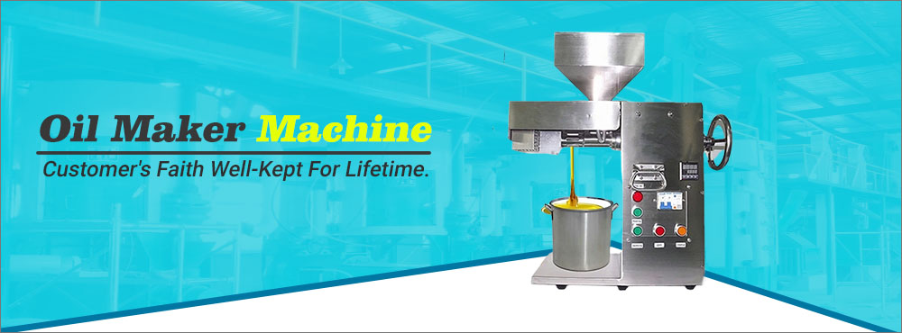 Industrial Oil Maker Machine of Manufacturers & Suppliers in India