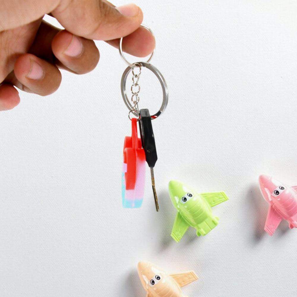 Compact Pop It Keychain Fun Stress Relief Fidget Toy (1 Pc | Mix Design)