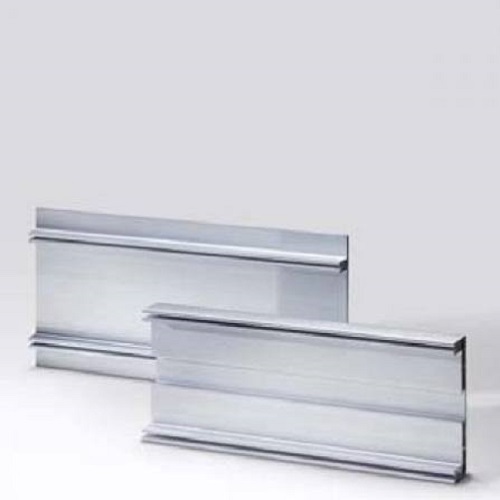 Siemens, Simatic Dp, 6Es7195-1Ga00-0Xa0, 482.6 Mm Long / Holds Up To 5 Bus Modules, N/A (Passive Mechanical Rail Component) - Color: Industrial Metallic Silver Aluminum Finish