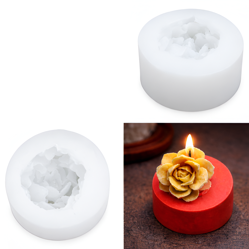 Flower Silicone Candle Mould