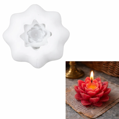 Flower Silicone Candle Mould