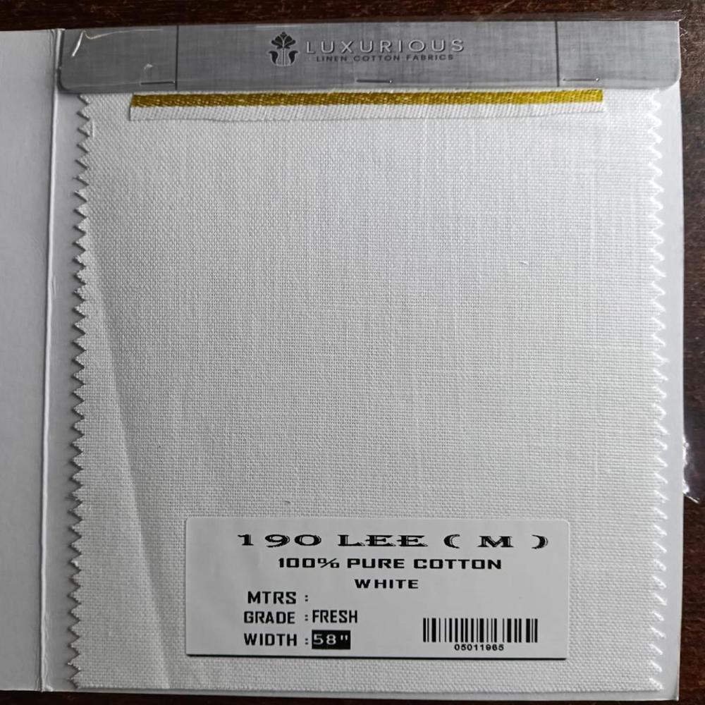 190 LEE COTTON LINEN SHIRTING FABRIC 58
