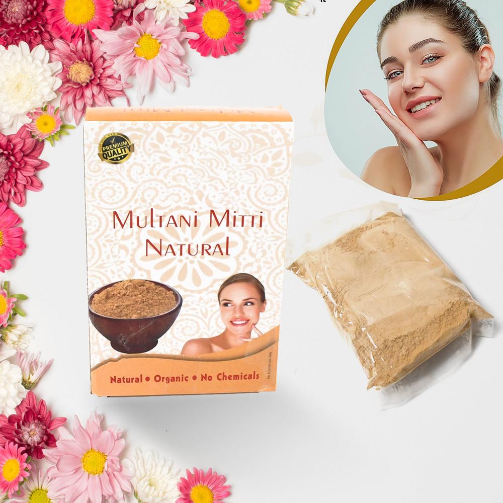 80Gram Herbal Tan Removing Multani Mitti Face Pack For Skin Care Age Group - Age Group: As Per Product Requirement