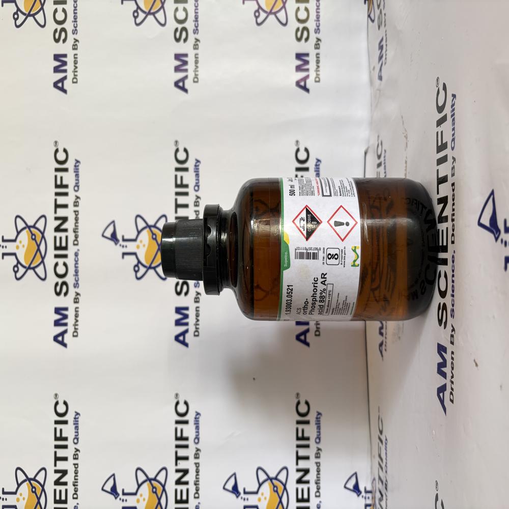  ortho-Phosphoric acid 88% AR 500ml Merck