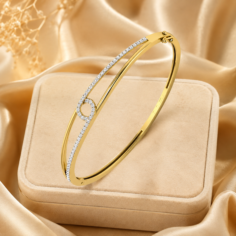 925 Silver CZ Bracelet PBG-024-Y1