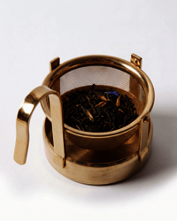 Brass Tea Strainer with Handle