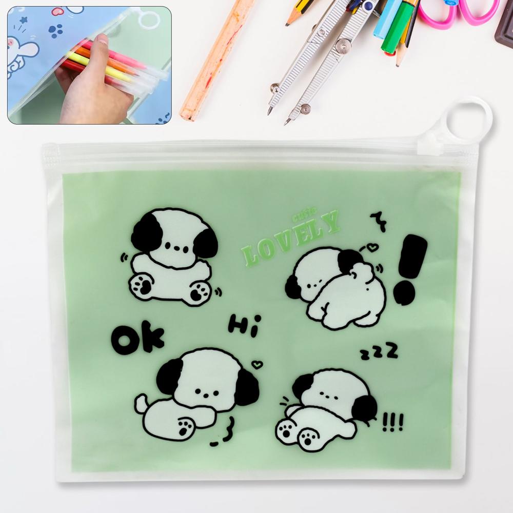 Reusable Multipurpose Pouch Pen Stationary Case Travel, (1 Pc/ Mix Design) - Application: As Per Product Requirement