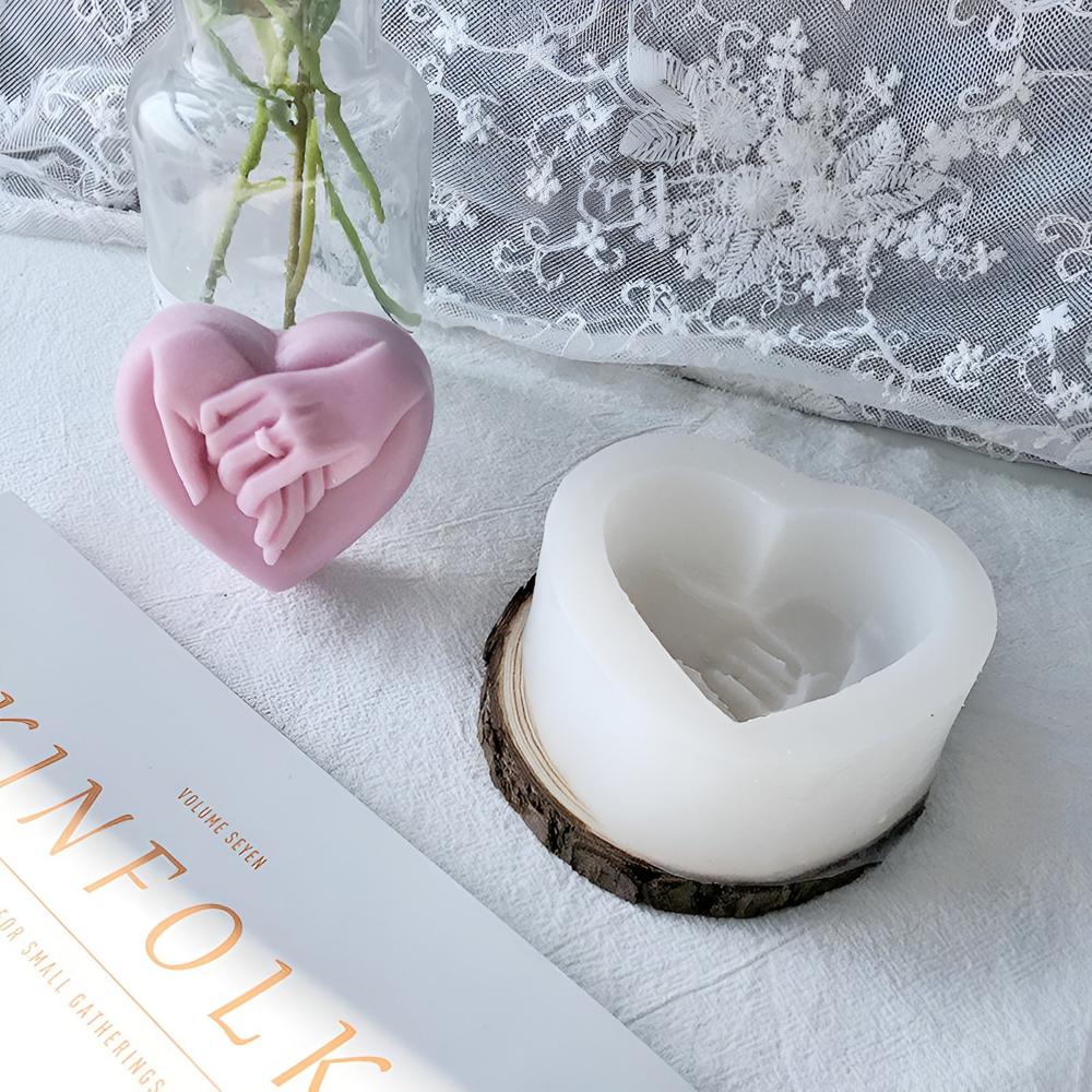 Heart Silicone Candle Mould