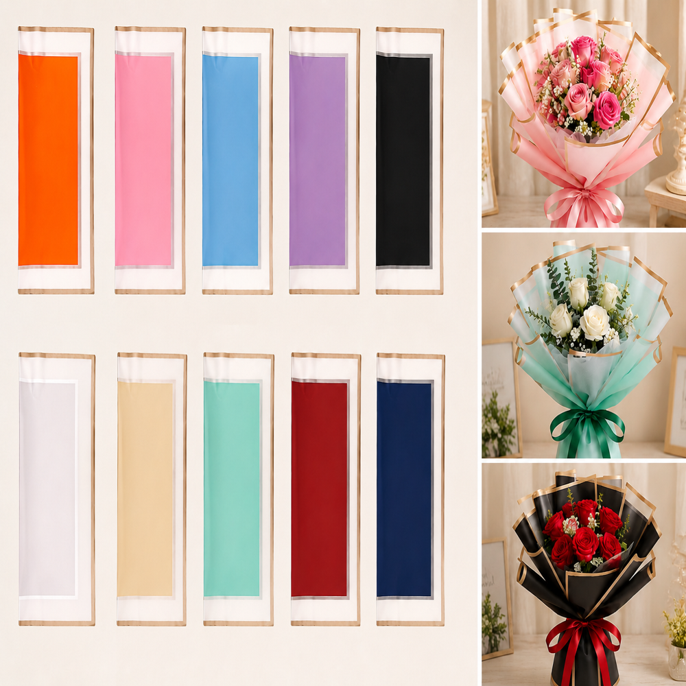 Flower Bouquet Wrapping Sheet