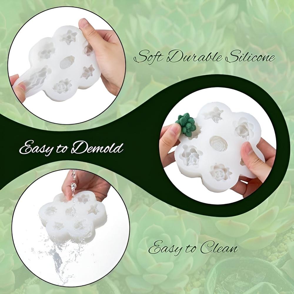 Silicone Flower Candle Mould