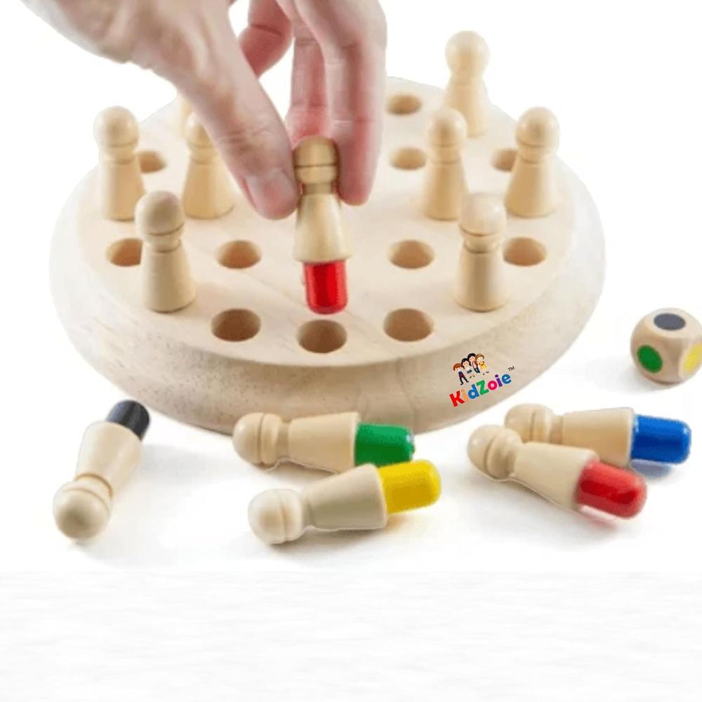 Wooden Memory Chess