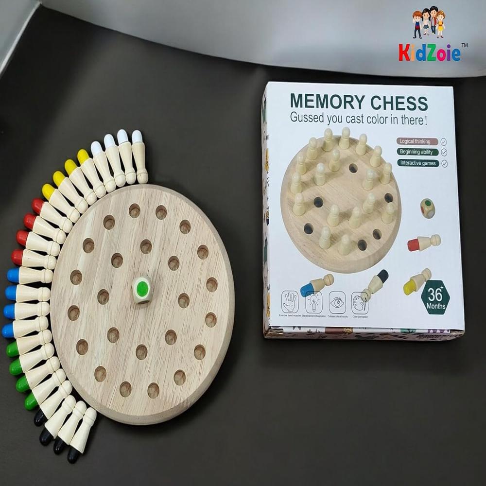 Wooden Memory Chess