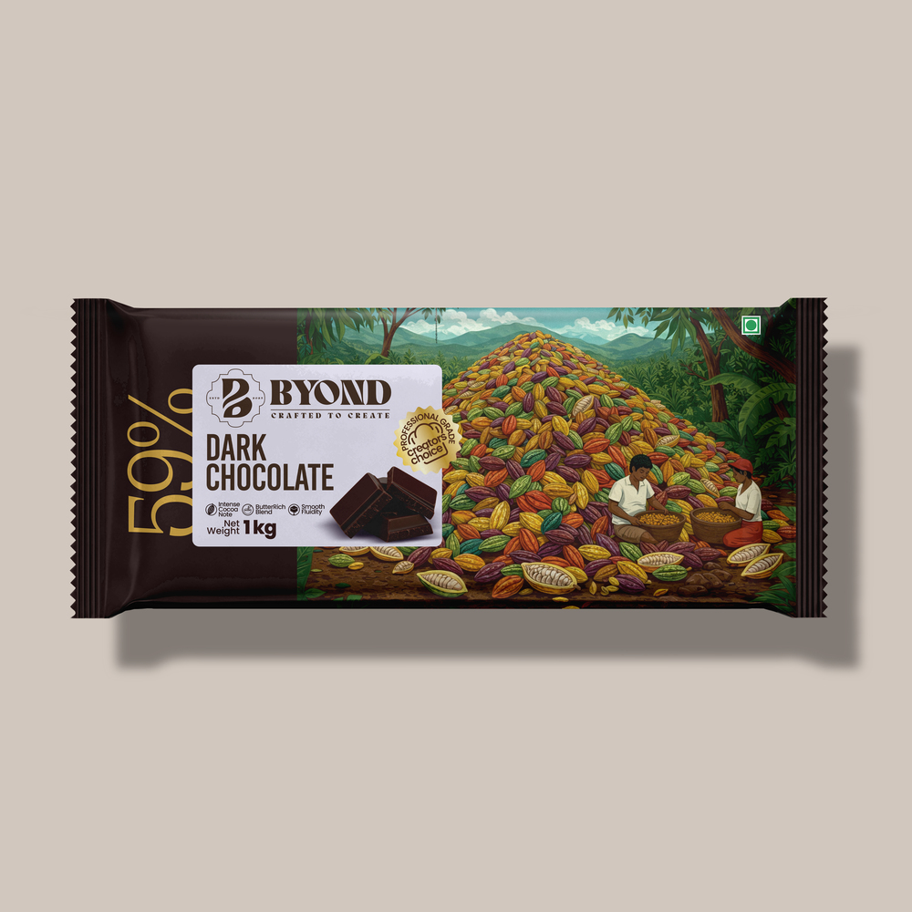 59 Dark Couverture Chocolate Slab