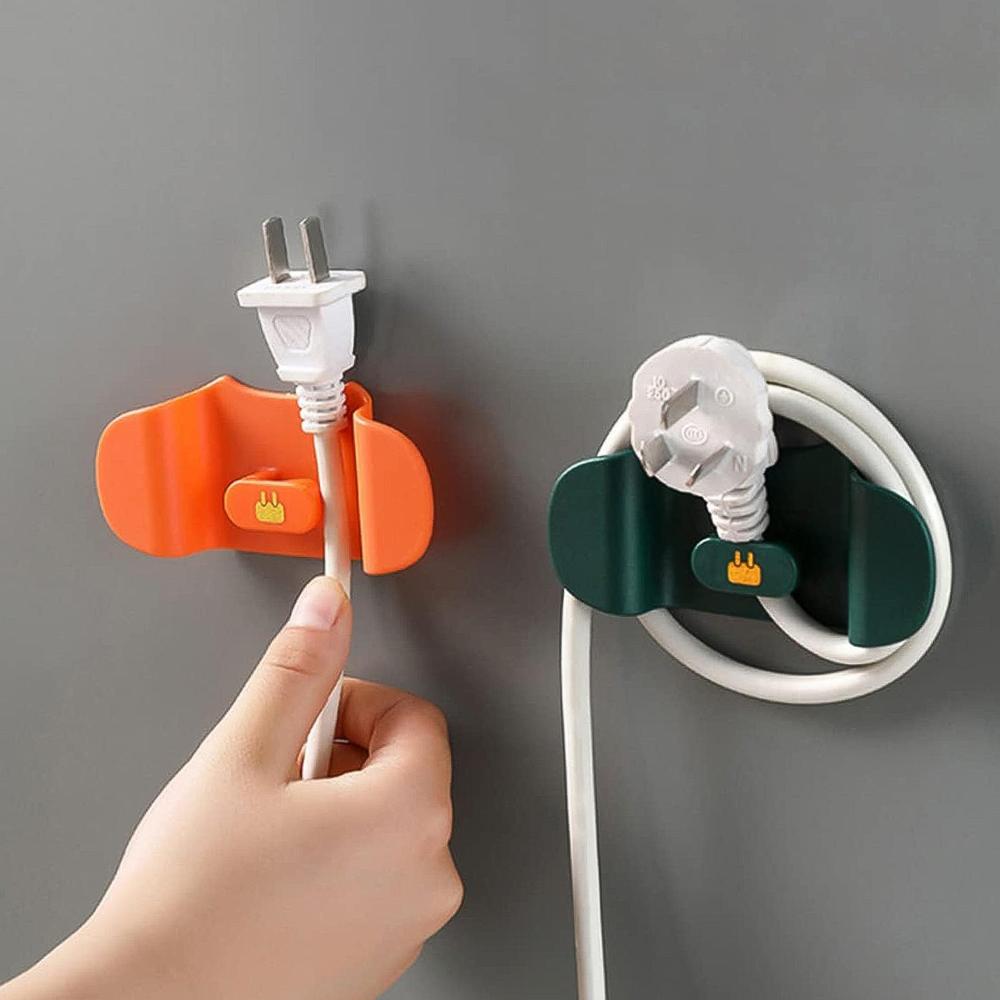 Wall Mounted Plug Holder Hook (1 Pc) - Application: As Per Product Requirement