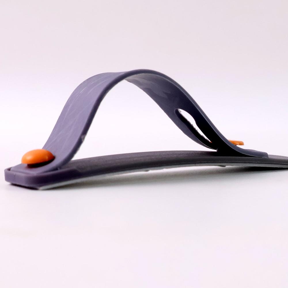 Dark Grey Phone Loop Finger Holder, Phone Grip Straps Silicone Phone Finger (1 Pc)