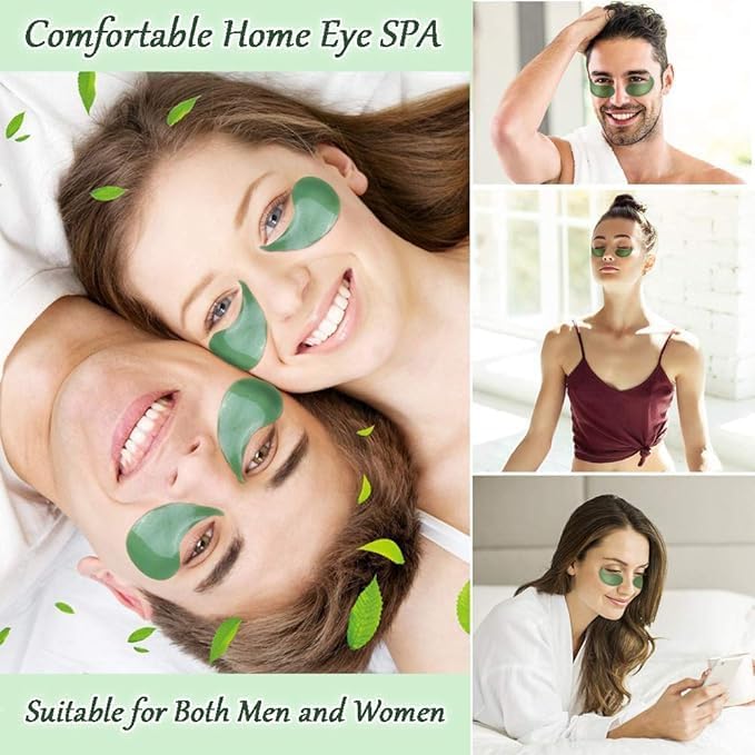 24k Green Eye Patches