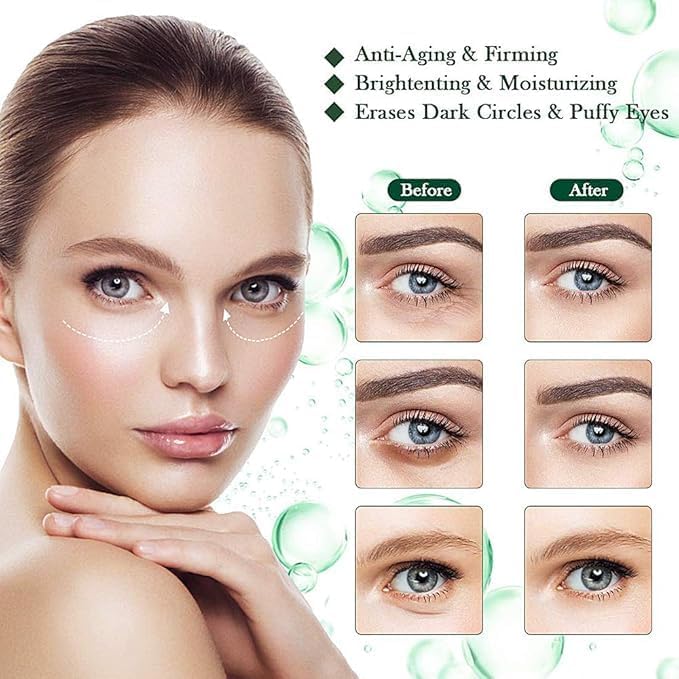24k Green Eye Patches