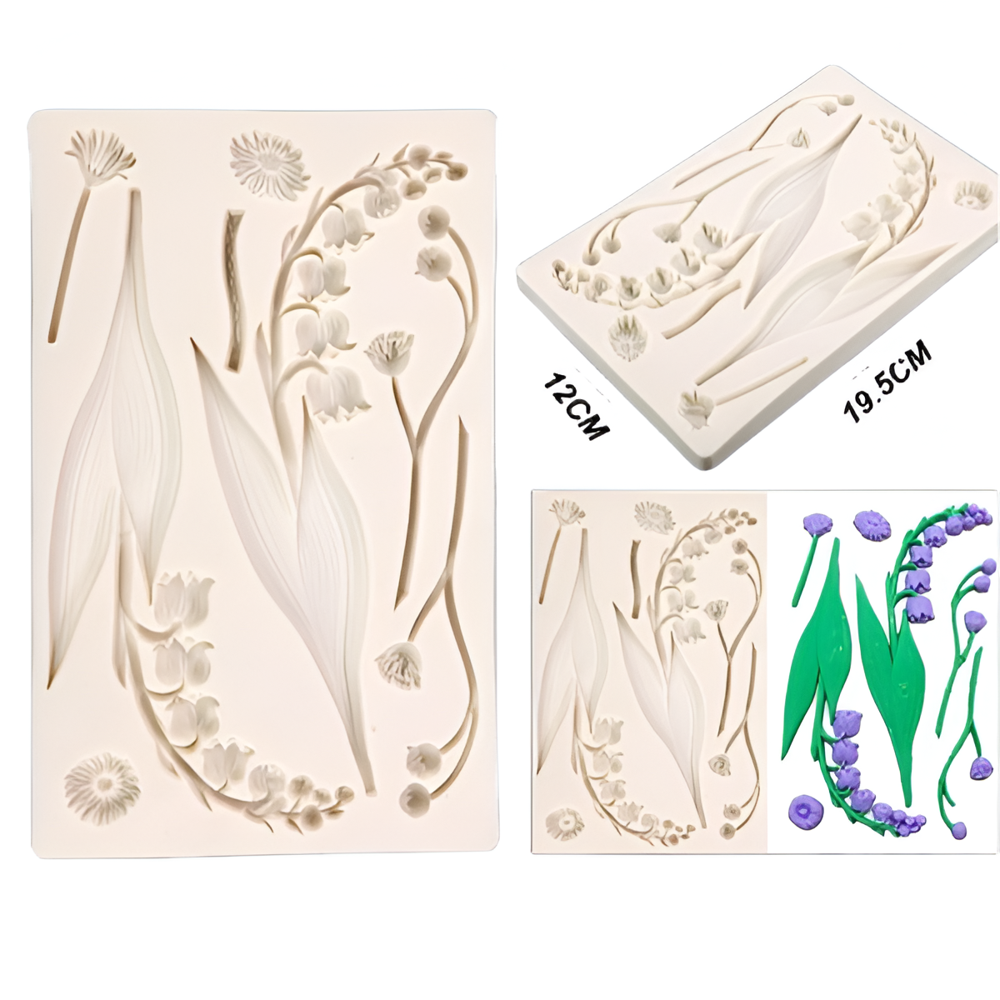 Rose flower Silicone Candle Mould