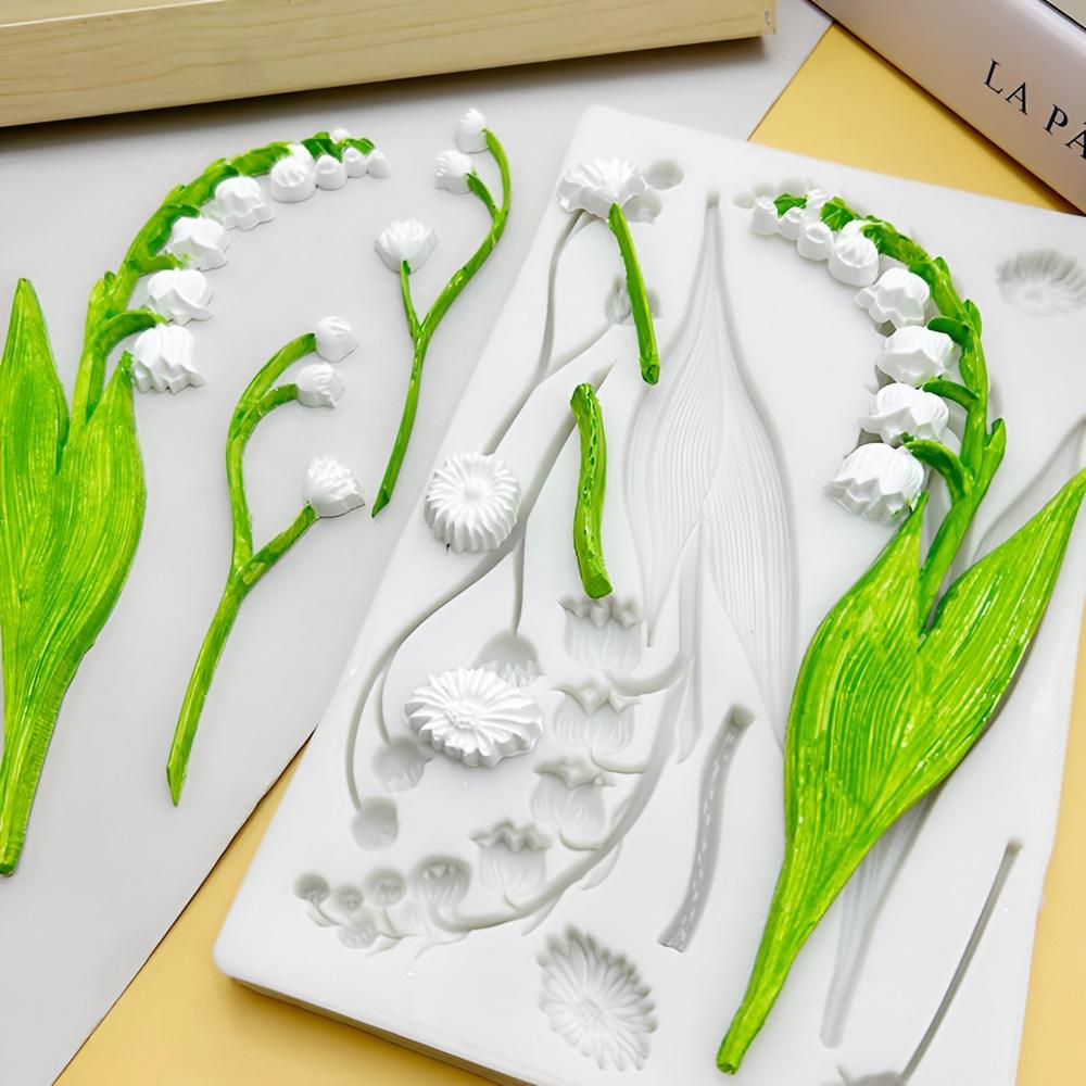 Rose flower Silicone Candle Mould