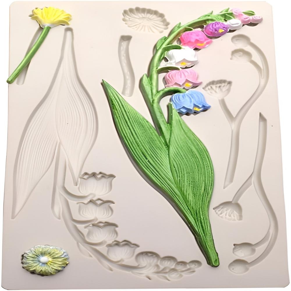 Rose flower Silicone Candle Mould