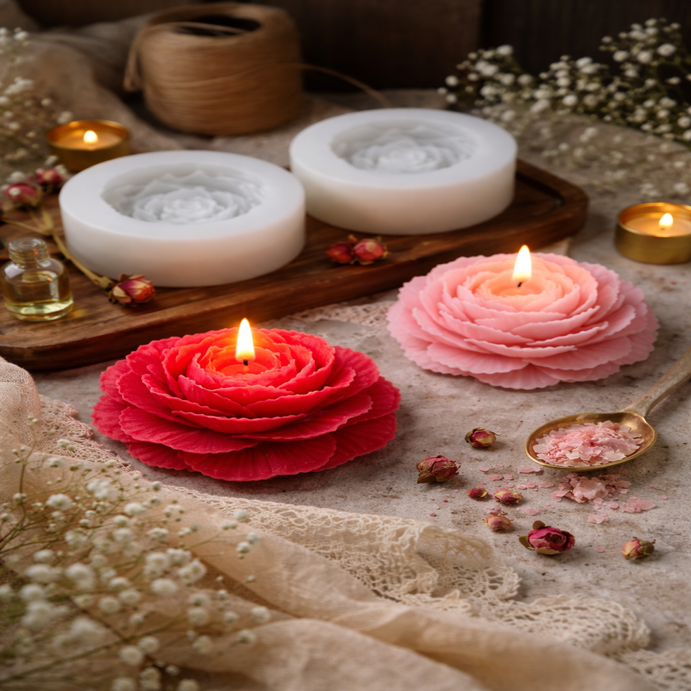 Flower Candle Mould