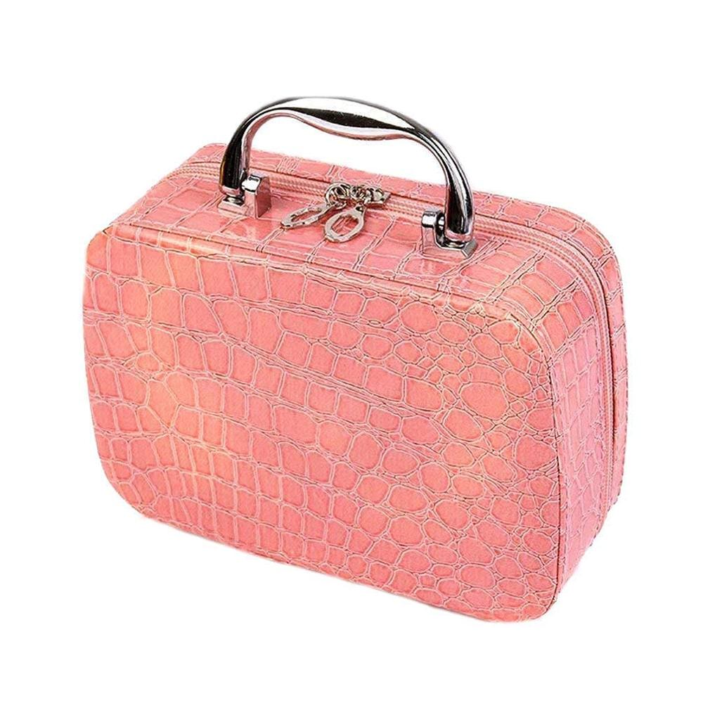 Suitcase Makeup Bag