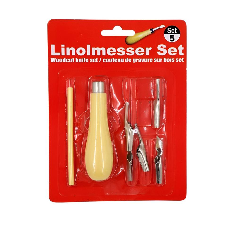 Linoleum Carving Tools, 5 in 1