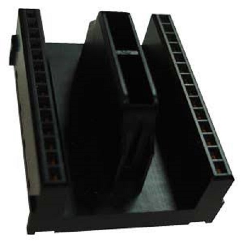 Siemens Simatic S7-300 6Es7390-0Aa00-0Aa0 Bus Connector (Spare Part) N/A (Passive Backplane Component) 5 V Dc (Internal Logic Level) - Color: Industrial Standard Siemens Black Finish