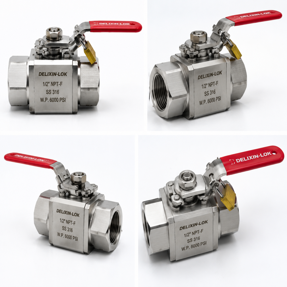 DELIXIN-LOK Hydraulic Ball Valve (High Pressure)