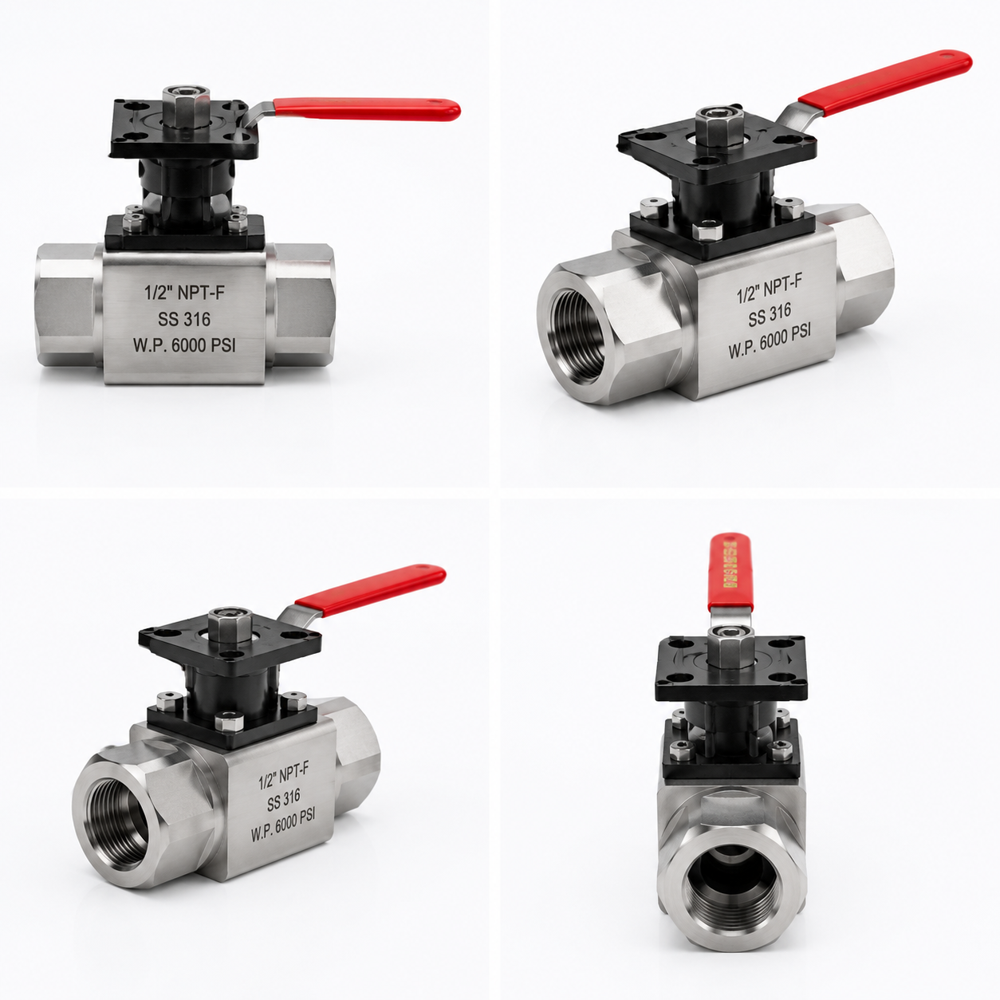 DELIXIN-LOK Hydraulic Ball Valve (High Pressure)