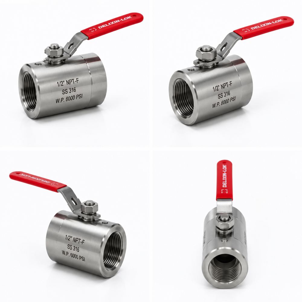 DELIXIN-LOK Hydraulic Ball Valve (High Pressure)