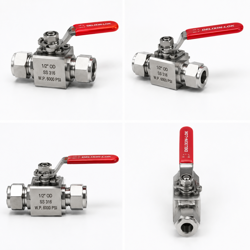 DELIXIN-LOK Hydraulic Ball Valve (High Pressure)