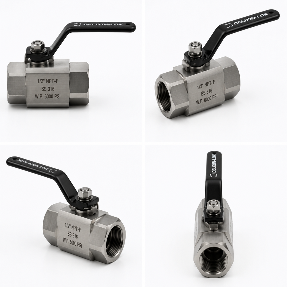 DELIXIN-LOK Hydraulic Ball Valve (High Pressure)
