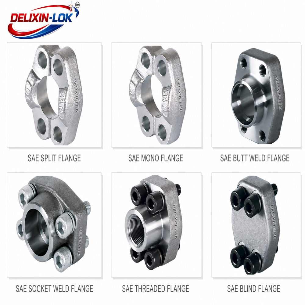 DELIXIN-LOK Hydraulic Sae Flanges