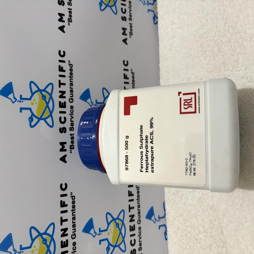 Ferrous Sulphate Heptahydrate ACS 99% 500g SRL