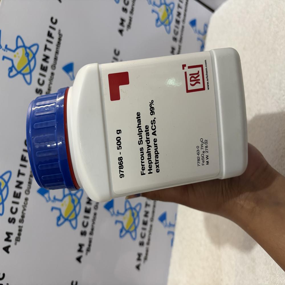 Ferrous Sulphate Heptahydrate ACS 99% 500g SRL