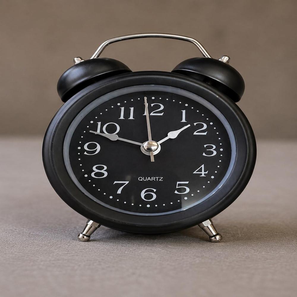 Alarm Clock Full Black