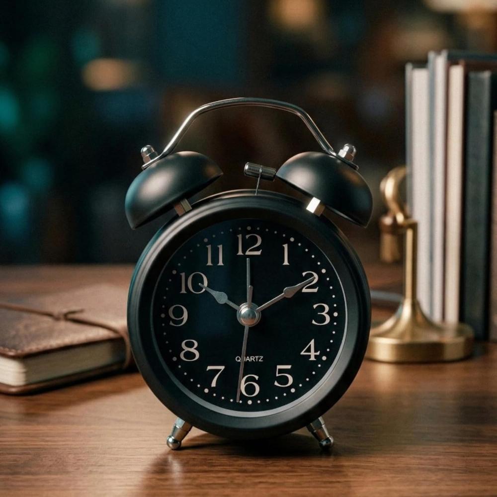 Alarm Clock Full Black