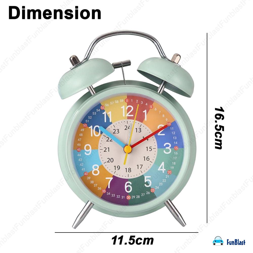 New Blue Rainbow Clock