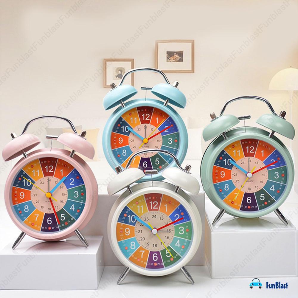 New Blue Rainbow Clock