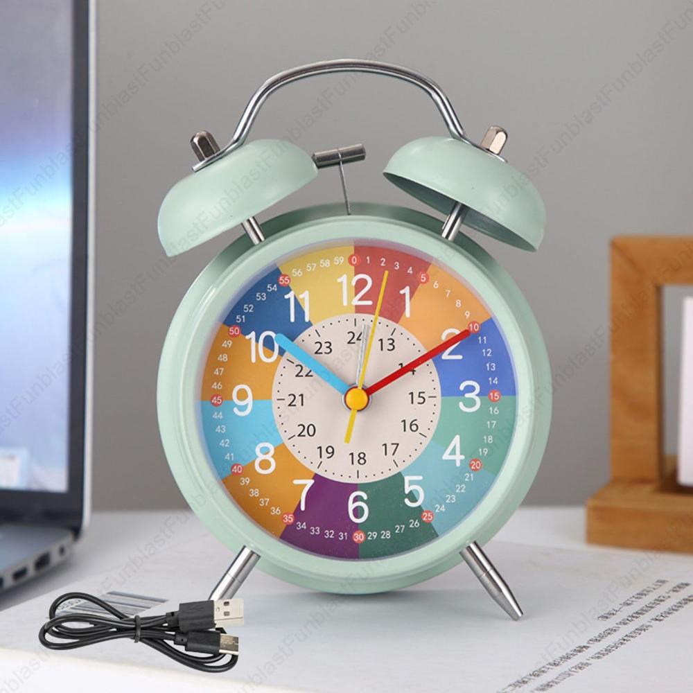 New Blue Rainbow Clock