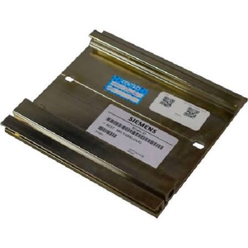 Siemens Simatic S7-1500 6Es7590-1Ab60-0Aa0 Mounting Rail 160 Mm (6.3 Inches) / Includes Grounding Screw N/A (Passive Mechanical Rail Component) - Color: Industrial Metallic Silver Steel Finish