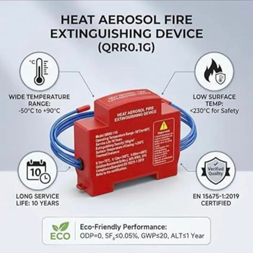 Heat Aerosol Fire Extinguishing Device