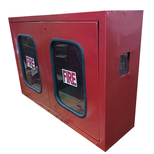 Mild Steel Double Door Fire Hose Cabinet
